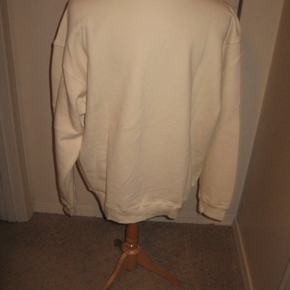 Izod Golf Mens Sweatshirt - XL - Off White - Picture 4 of 7